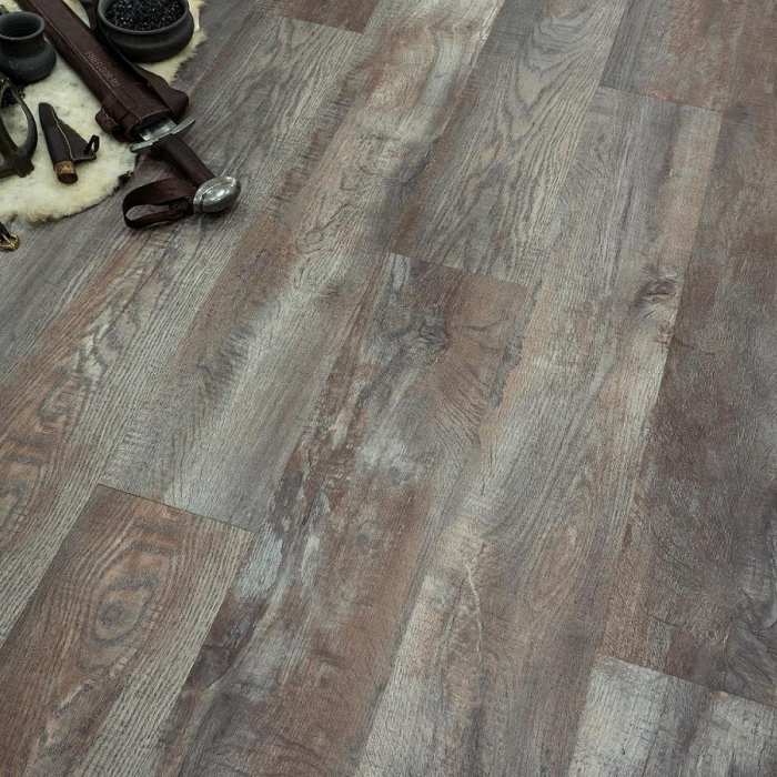Кварцвиниловая плитка LVT Fine Floor Wood Дуб Этна FF-1518 №3