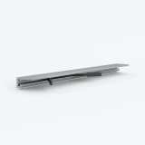 Микроплинтус Laconistiq Micro 11 Mini Серебряный анодированный