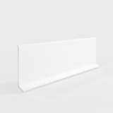Плинтус Laconistiq Adhesive RAL 9016 Белый Матовый Порошковый 60 мм