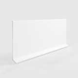 Плинтус Laconistiq Adhesive RAL 9016 Белый Матовый Порошковый 80 мм