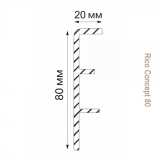 Плинтус Alpine Floor Rico Concept 80 Пальма персиковая 80002 №4