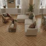 Каменно-полимерна SPC плитка Tulesna Art Chevron Mare 1011-3 №4