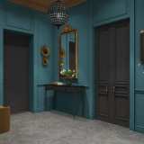 Каменно-полимерная SPC плитка Tulesna Stone Smoke Topaz 1009-6