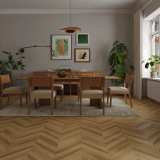 Инженерный ламинат Alpine Floor Signature Obsidian Chevron LF703-27 Дуб Тростниковый