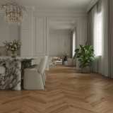 Инженерный ламинат Alpine Floor Signature Obsidian Chevron XL LF703-33 Дуб Корица №3