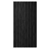 Акустическая панель Artiva FLEX AFL006 Дуб Графит 1200×600 мм рейка 25х6 мм №3