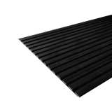 Акустическая панель Artiva FLEX AFL006 Дуб Графит 1200×600 мм рейка 25х6 мм №2