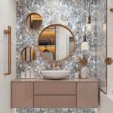 Керамогранит Buono Ceramica EVL4801C Emma Fiore Decoro Carving