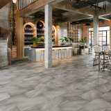 Кварцвиниловая SPC плитка NT Ceramic Betone Stone SP55106ST Stone Slate Brown №2