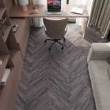 SPC ламинат CronaFloor Herringbone Дуб Бордо №3