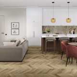 Кварцвиниловая плитка Damy Floor Chevron LVT Амбуаз DF06-Ch-LVT №11