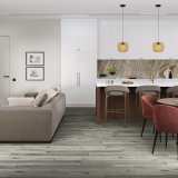 Кварцвиниловая плитка Damy Floor Family LVT Дуб Состаренный Серый T7020-5D №4