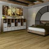 Кварцевый SPC ламинат Damy Floor Family Дуб Золотой 190902EL-07F №6