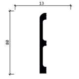 Плинтус Decor Dizayn 706-75 №2