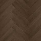 Кварцевый SPC ламинат Fargo Herringbone Дуб Шварцвальд 44-7009-24 Click System 5G