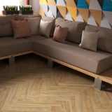 Кварцвиниловая плитка LVT Fine Floor Craft (Short Plank) Дуб Карлин FF-407