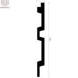 Декоративная стеновая панель Alpine Walls LineArt ECO0201 №6
