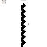 Декоративная стеновая панель Alpine Walls LineArt ECO1501W №5