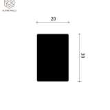 Декоративная рейка Alpine Walls LineArt ECO502 №4
