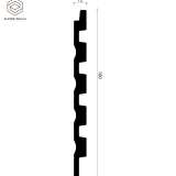 Декоративная стеновая панель Alpine Walls LineArt ECO6601W №2