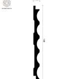 Декоративная стеновая панель Alpine Walls LineArt ECO7701W №5