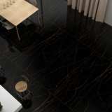 Керамогранит Maimoon Ceramica Slabs Black Noir Polish 120x280 см №3
