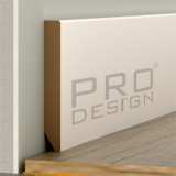 Теневой плинтус Pro Design Classic 2R матовая эмаль 12х90 мм