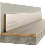 Теневой плинтус Pro Design Classic 2R грунт под покраску 12х90 мм №4
