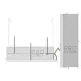 Потолочный профиль Pro Design Gipps 594 Черный №6
