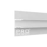 Декоративный стеновой профиль Pro Design 534 Белый №3