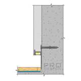 Теневой плинтус Pro Design 7209 Анодированный №6