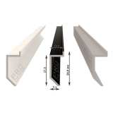 Теневой плинтус Pro Design Slim 723 Анодированный №4