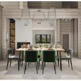 Кварцвиниловая плитка Vinilam Parquet Herringbone Паркет Санторини IS11366 №6