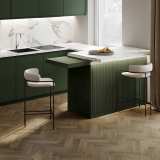Кварцевый SPC ламинат Fargo Herringbone Дуб Монако 44-63W948 Click System 5G №2