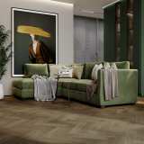 Кварцевый SPC ламинат Fargo Herringbone Дуб Монако 44-63W948 Click System 5G №3