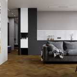 Кварцевый SPC ламинат Fargo Herringbone Дуб Окленд 44-653-76 Clyck System 5G №4