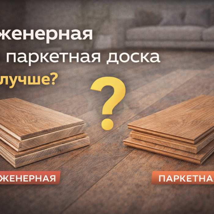 Инженерная или паркетная доска, что лучше?
