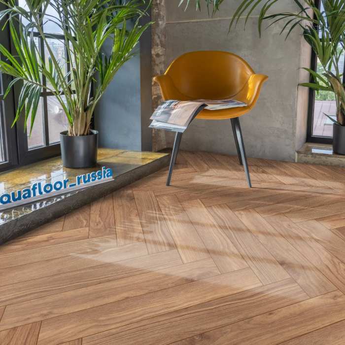 Кварцвиниловая плитка Aquafloor Parquet Plus AF6022PQN+ №2