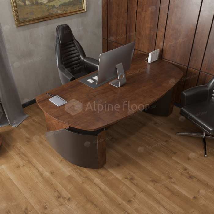 Кварцвиниловая SPC плитка Alpine Floor Real Wood Дуб ROYAL ECO 2-1 №2