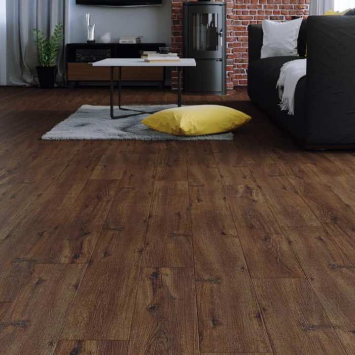 Кварцвиниловая ПВХ плитка Arbiton Aroq Wood Dryback DA111 Nevada Walnut Кварцвиниловая ПВХ плитка Arbiton Aroq Wood Dryback DA111 Nevada Walnut