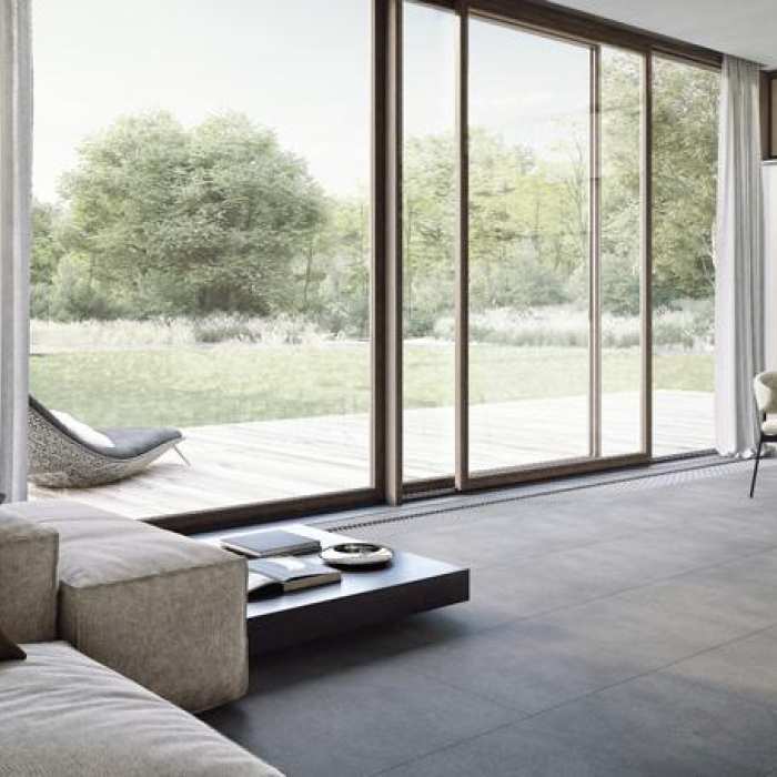 Кварцвиниловая SPC плитка Arbiton Amaron Stone CA152 Hamburg Concrete