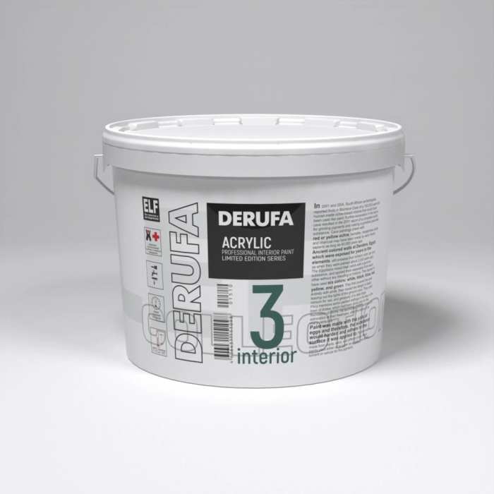 Изображение Краска Derufa Интерьер 3 (TM) 9 л