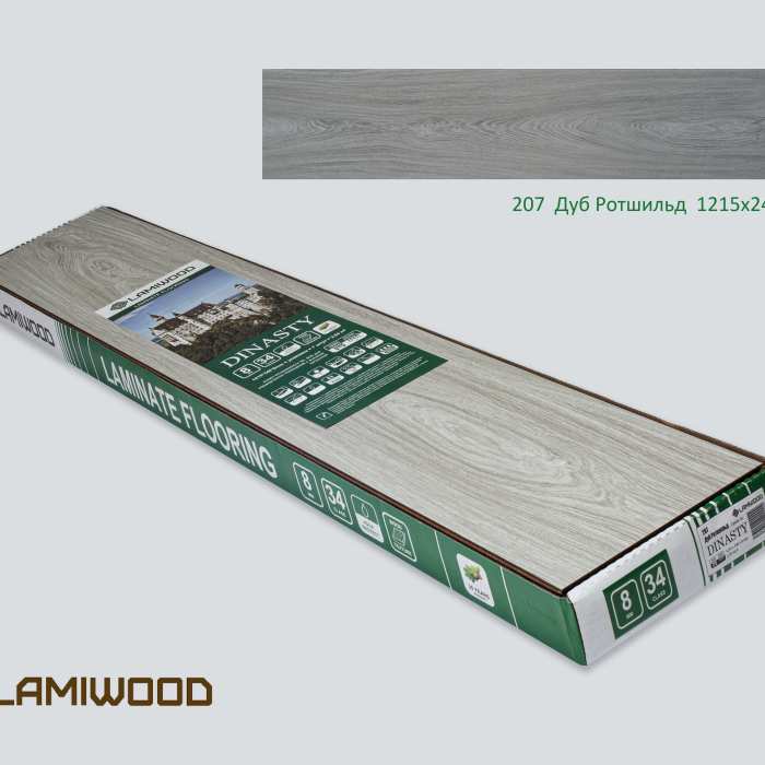 Ламинат Lamiwood Dinasty Дуб Ротшильд 207 №8