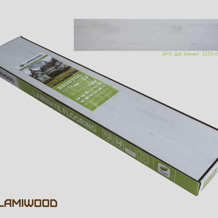 Ламинат Lamiwood Bristol Дуб Серый 2415 №5