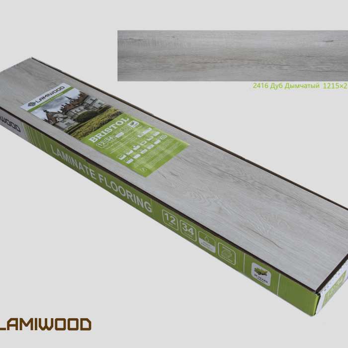 Ламинат Lamiwood Bristol Дуб Дымчатый 2416 №7