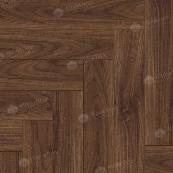 Ламинат Alpine Floor Herringbone 10 Орех Трентино LF107-12