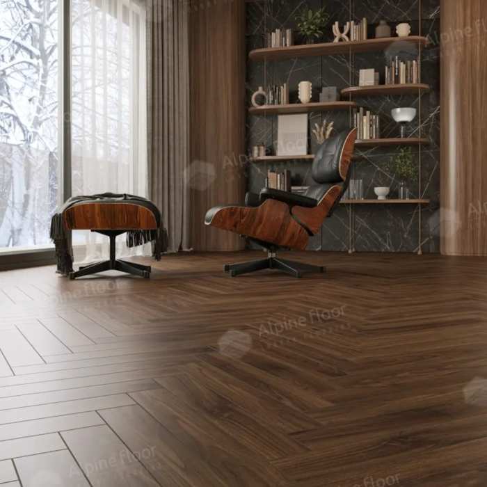 Ламинат Alpine Floor Herringbone 10 Орех Трентино LF107-12 №2