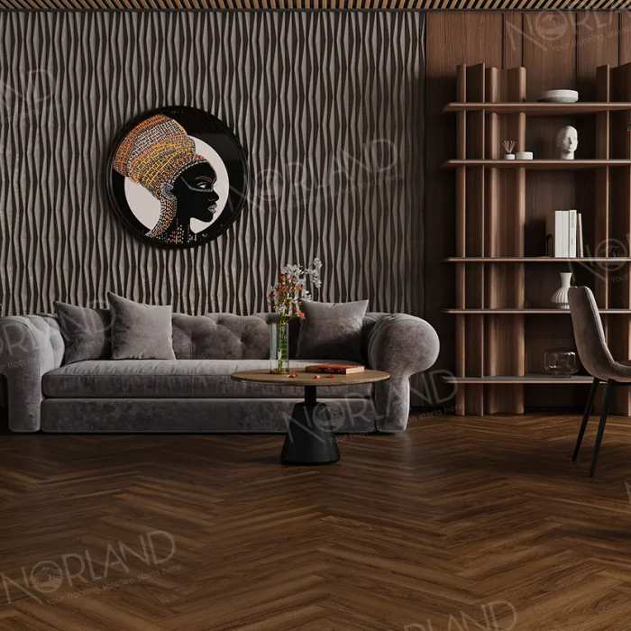 Ламинат Norland Herringbone Elegant Strong Дуб Треско LF304-22