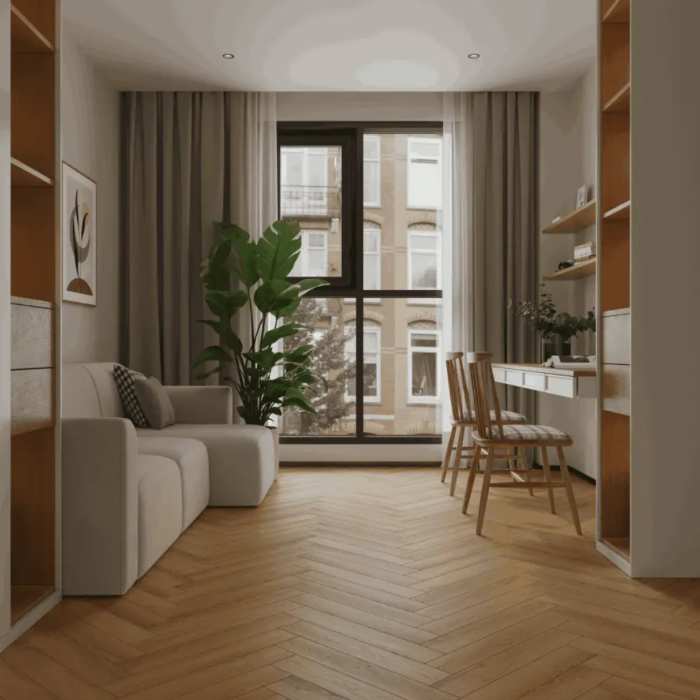 Ламинат Norland Herringbone Elegant Strong Дуб Наксос LF304-36