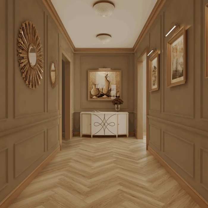 Ламинат Norland Herringbone Elegant Strong Дуб Тинос LF304-38
